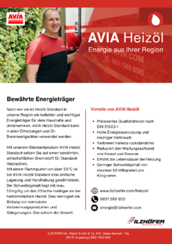 Heizöl Broschüre