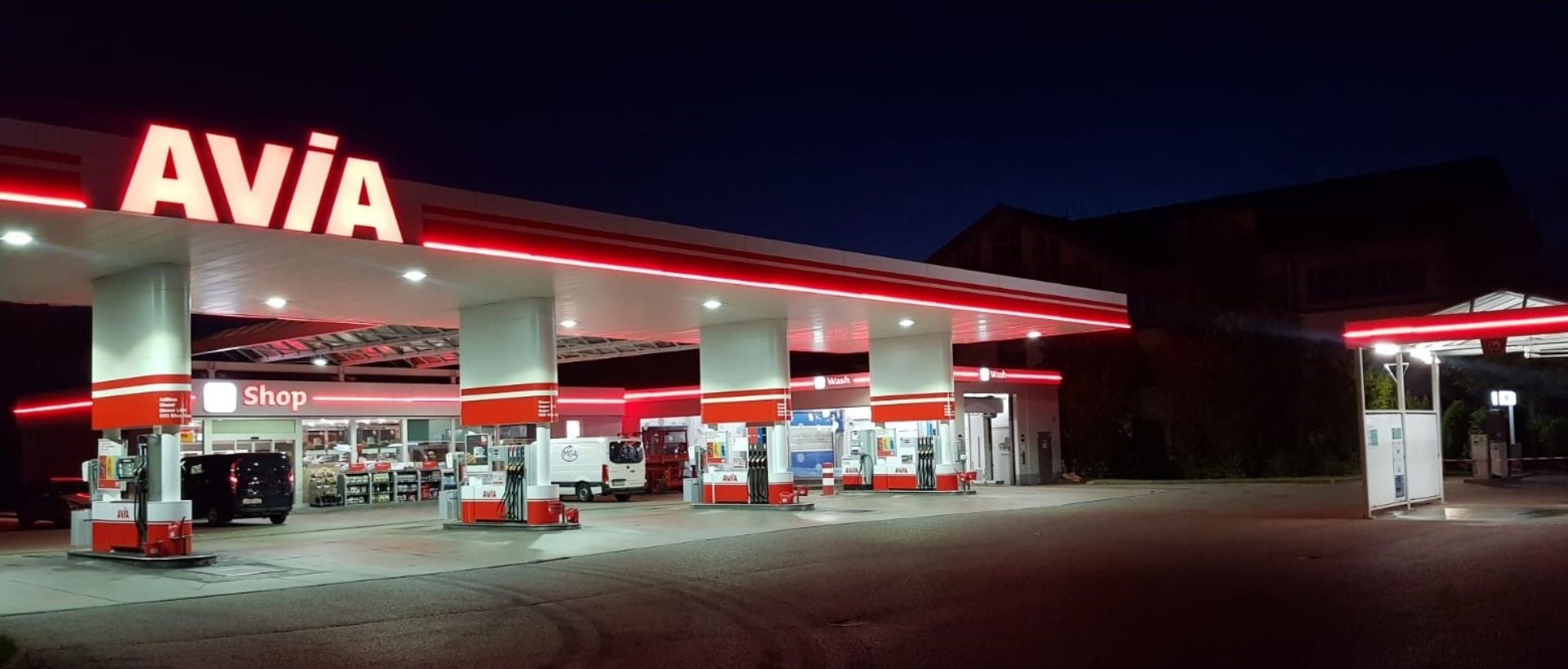 Video von AVIA Tankstelle