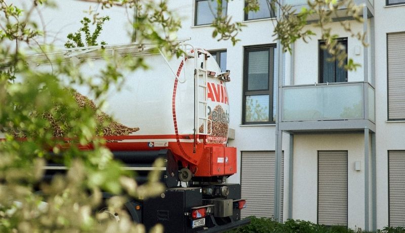 Pellet LKW